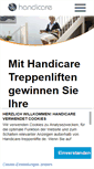 Mobile Screenshot of handicare-treppenlifte.de